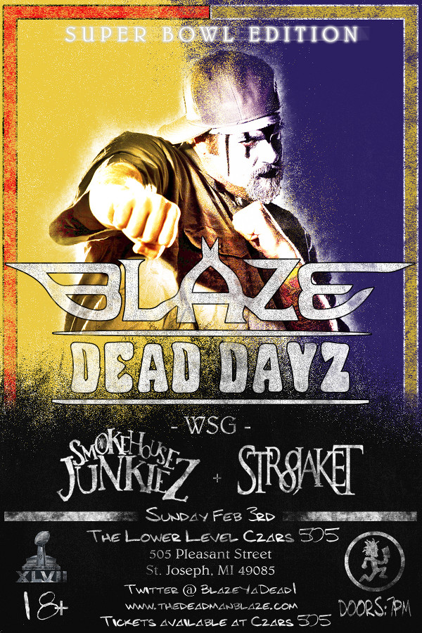 BLAZE Super Bowl Flyer