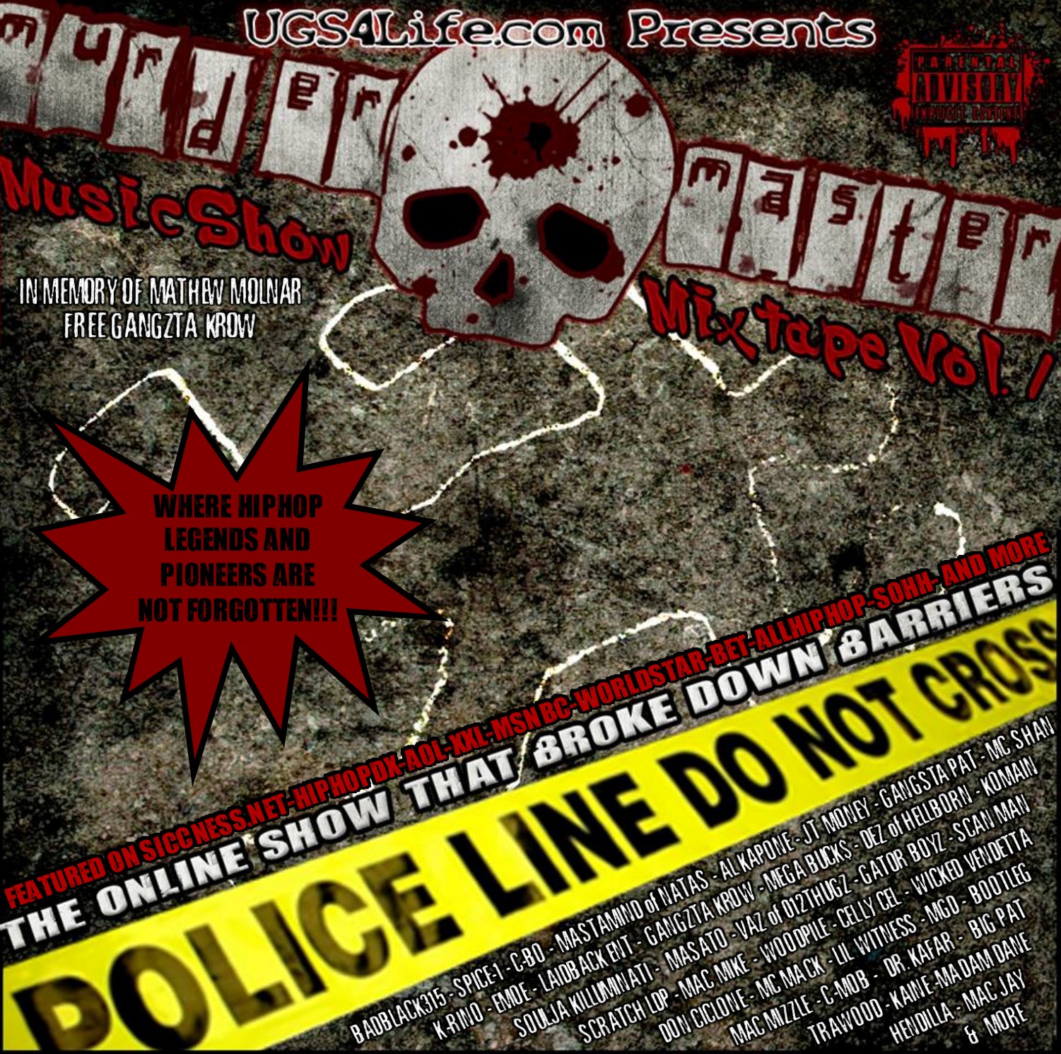 Murder Master Music Show Mixtape Vol 1