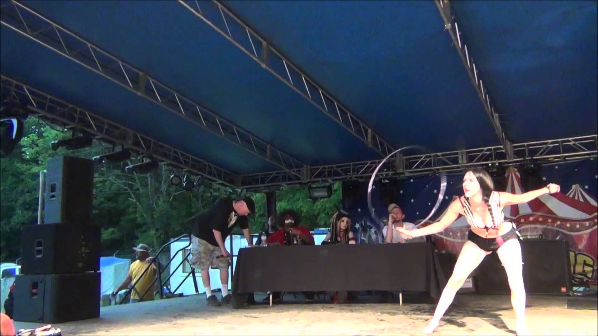 Miss Juggalette Pageant at 2014 Gathering of the Juggalos