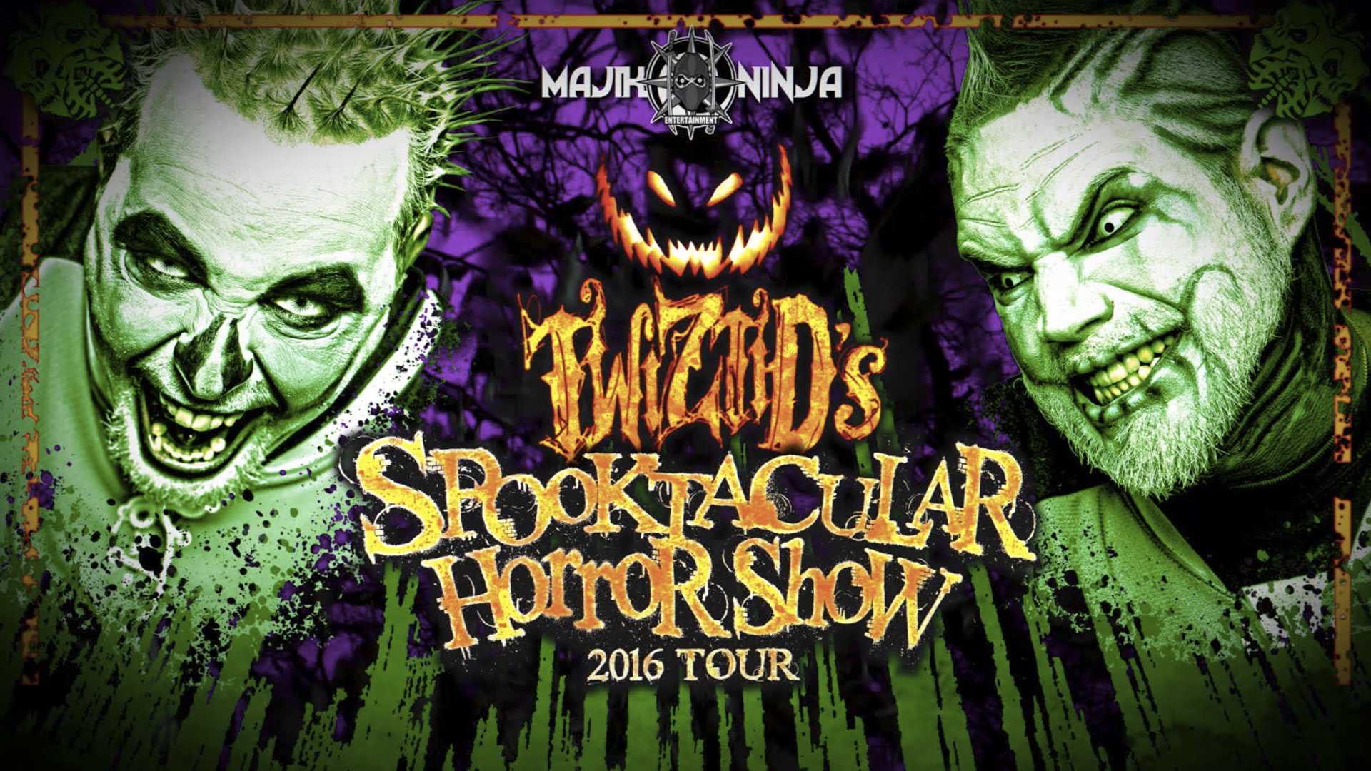 Twiztid’s “Spooktacular Horror” Tour Commercial with Mac Lethal, Zodiac Mprint, Lex The Hex Master