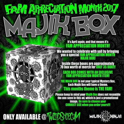 Mystery Box. Fam Appreciation Month