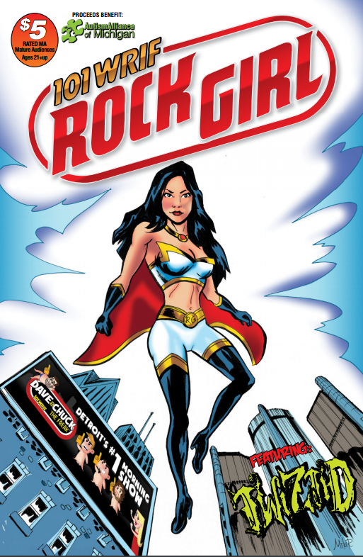 Rock Girl Comic Book Featuring Twiztid 2