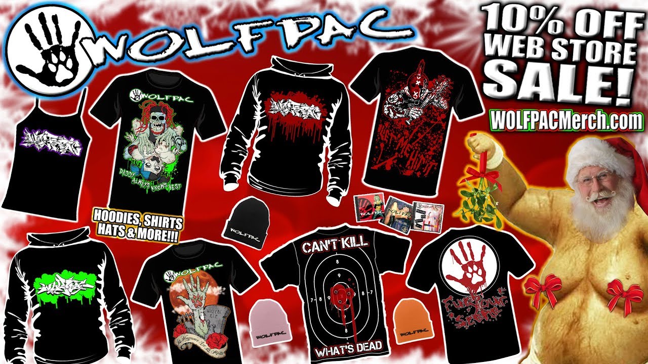 10% Off All Wolfpac Merchandise 2017 Holiday Super Mega Sale!