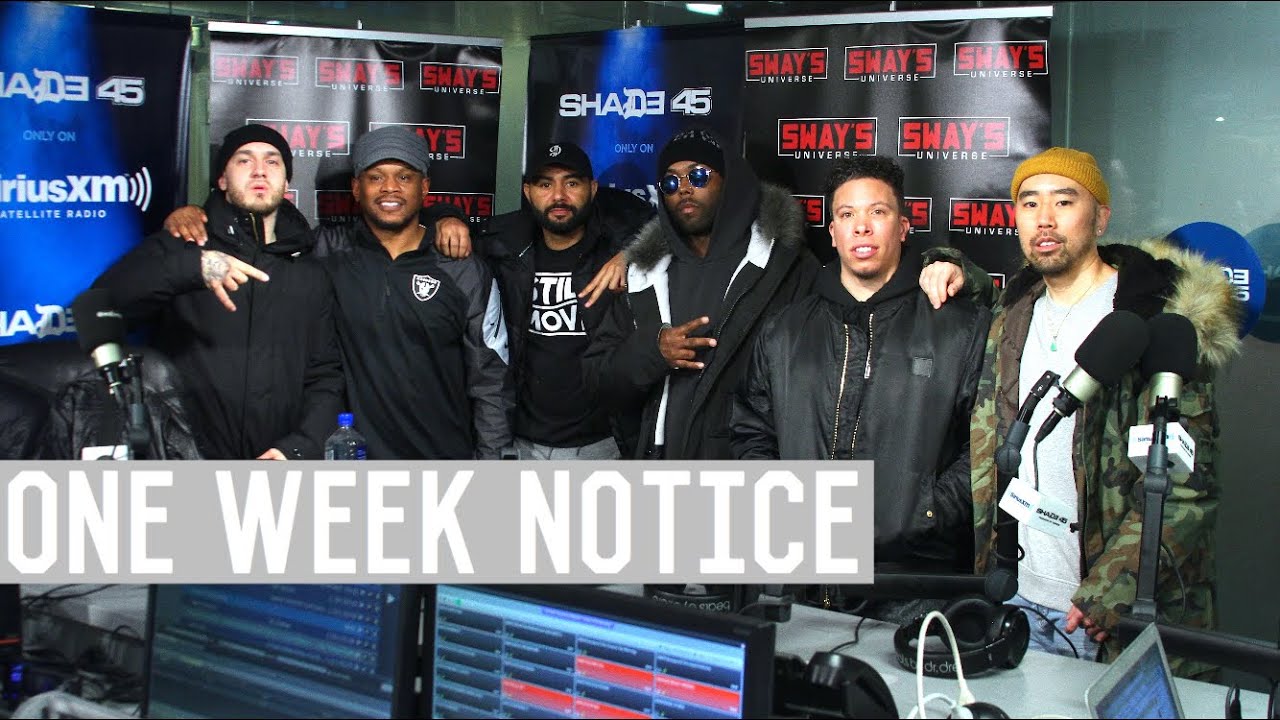 One Week Notice On Sway In The Morning