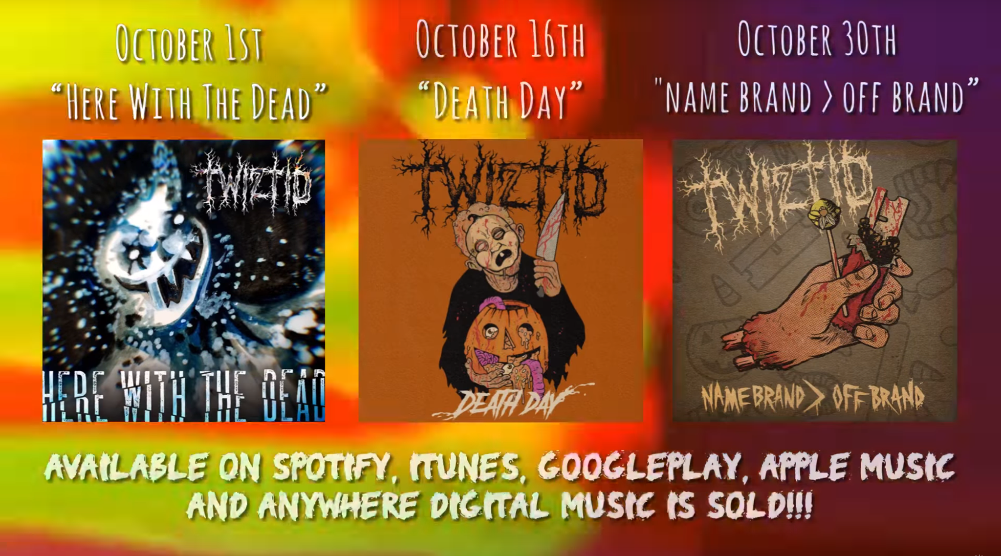 Twiztid October Tracks