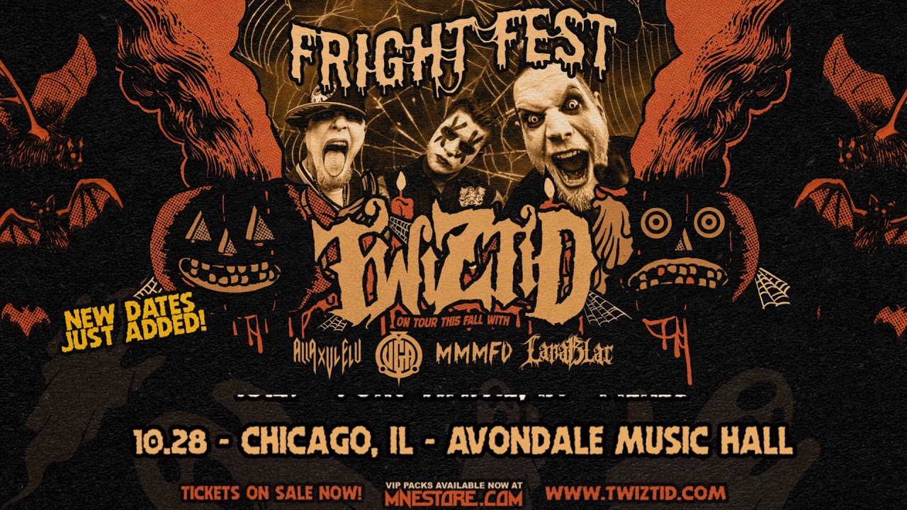 Celebrate OCTOBER with TWIZTID’s FRIGHT FEST TOUR!