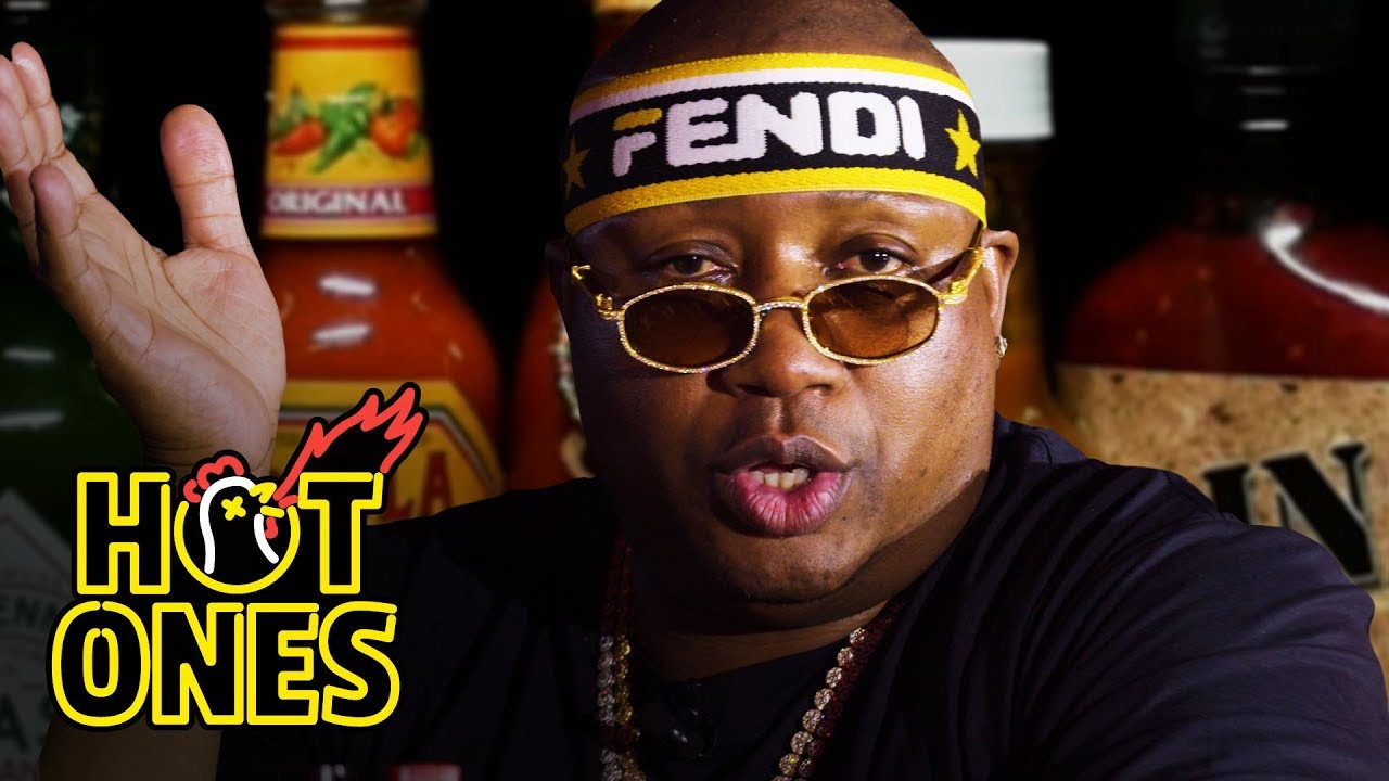 E-40’s Hot Ones Spicy Wing Challenge; Shouts out Juggalos