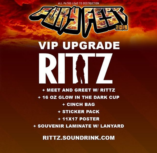Rittz Fury Fest VIP