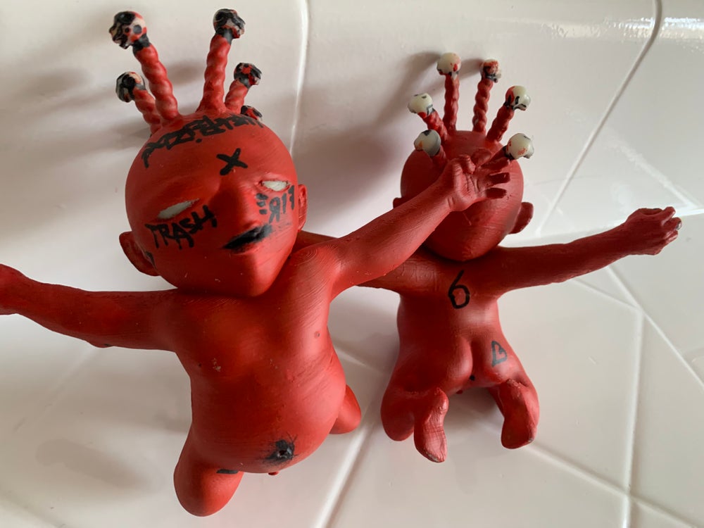 Ouija Dead Baby Figurines