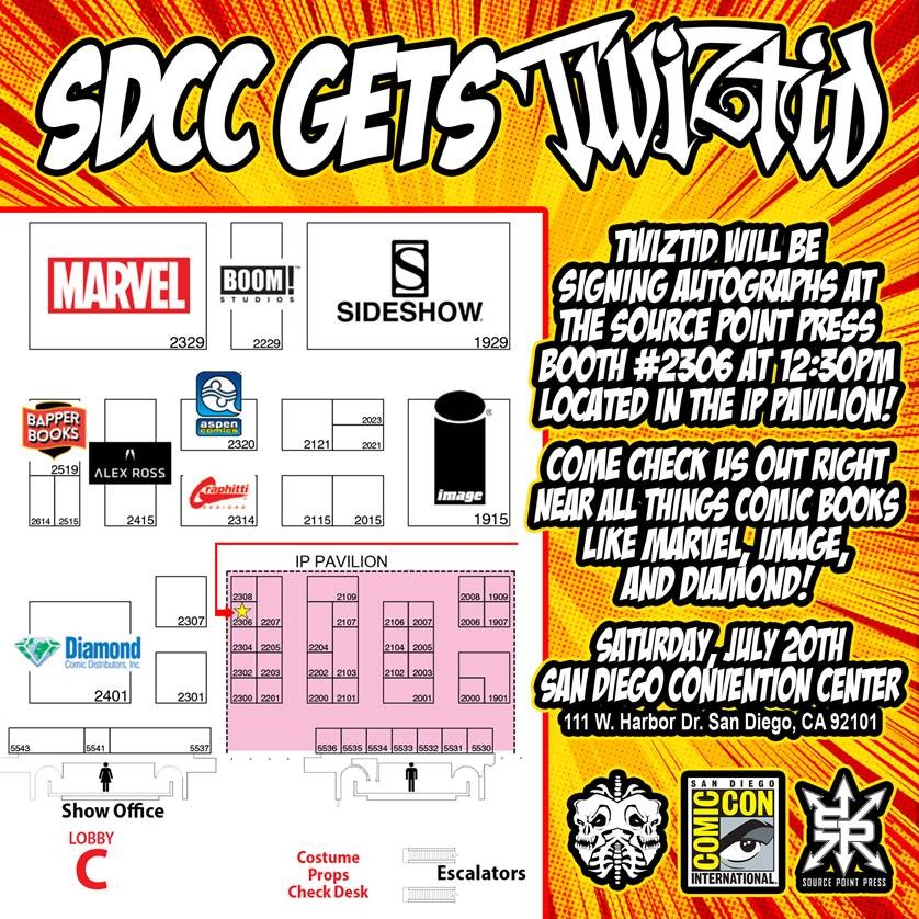 SDCC Map