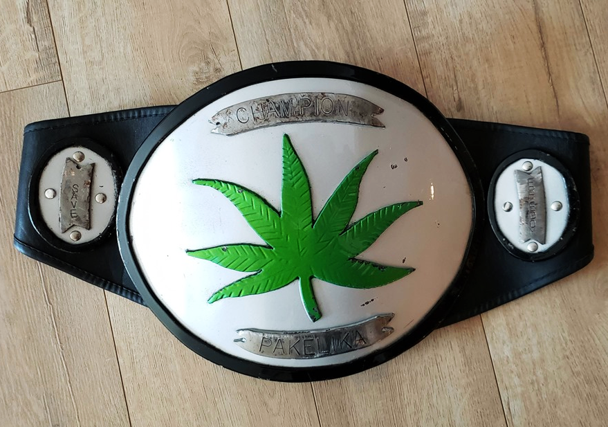 Weed Championship Belt