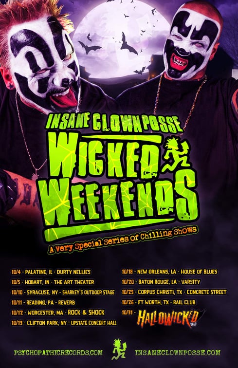 ICP Wicked Weekends