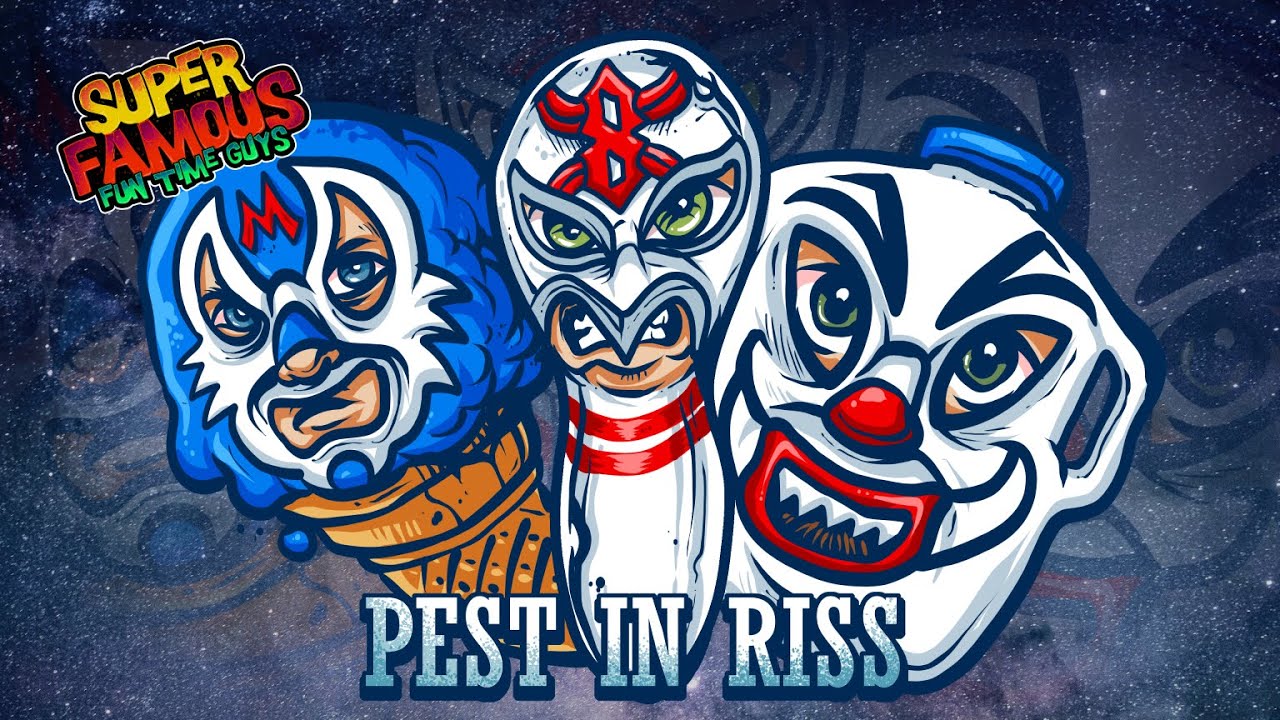 Super Famous Fun Time Guys-Pest In Riss (OFFICIAL MUSIC VIDEO)