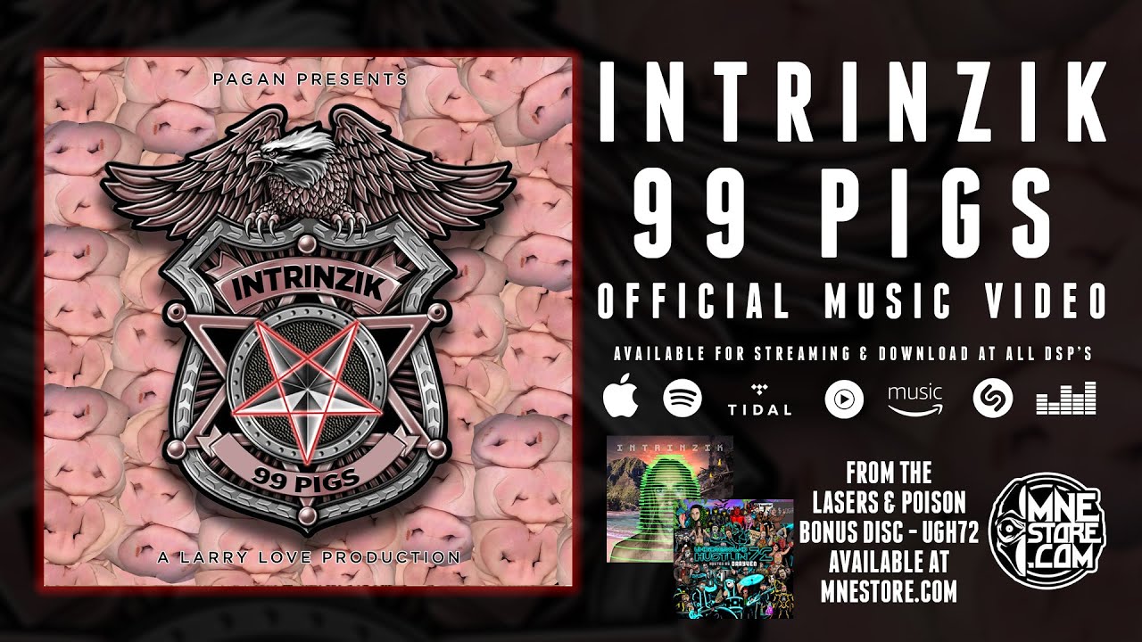 Intrinzik – 99 Pigs (Official Music Video) from UGH72 hosted by Drayven of Twiztid