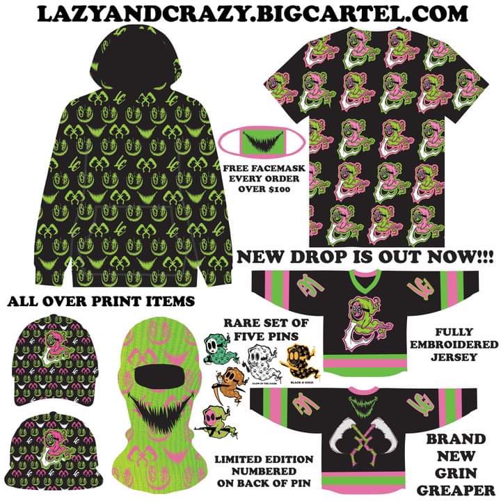 lazyandcrazymerchdropfeb2021