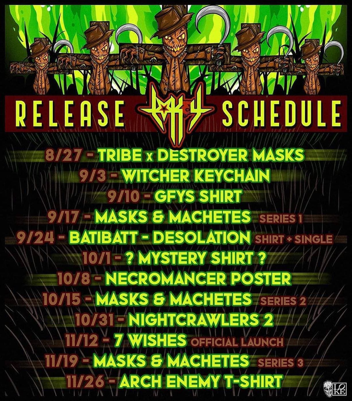 Lo Key release schedule