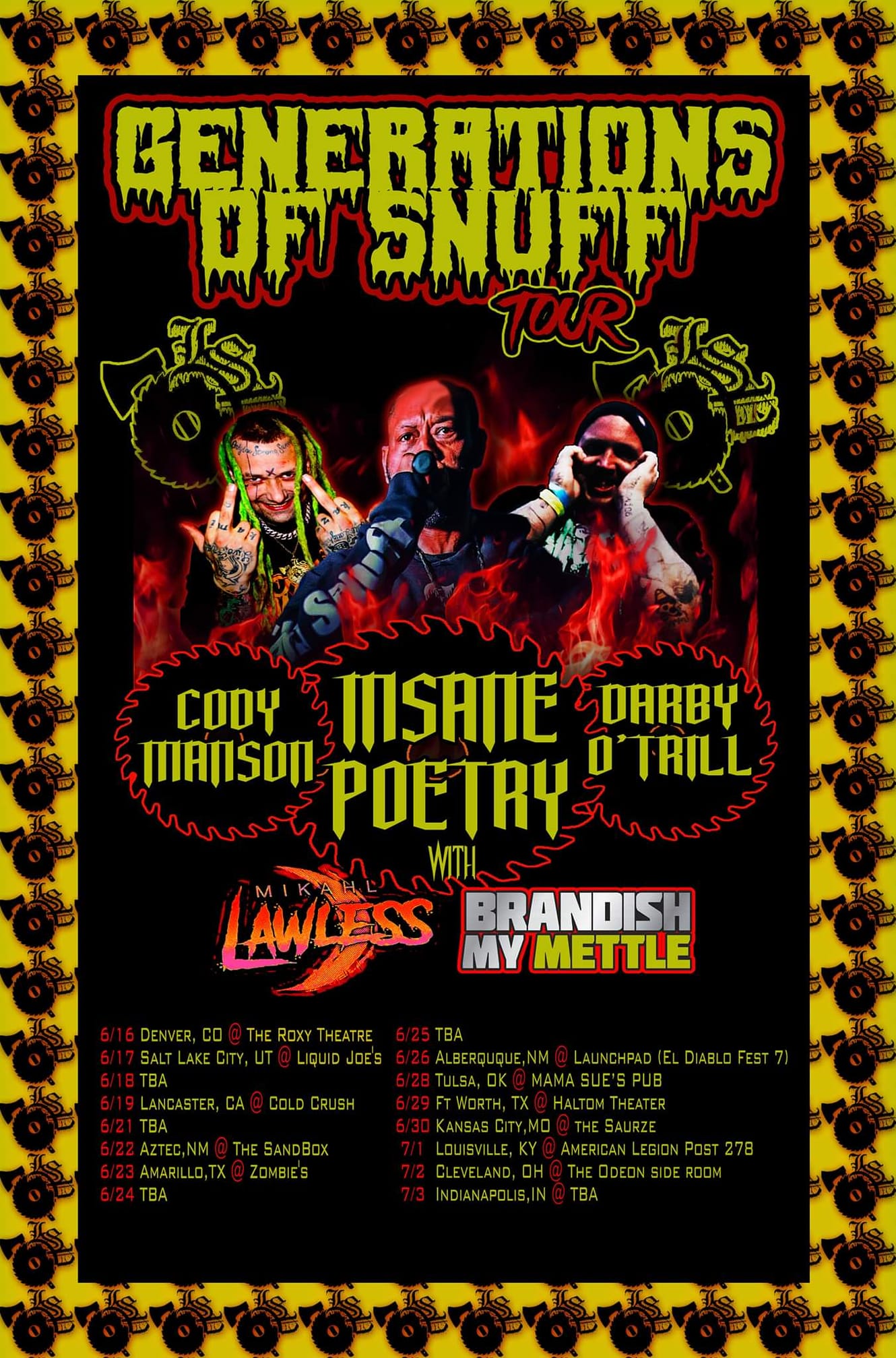 snuff tour