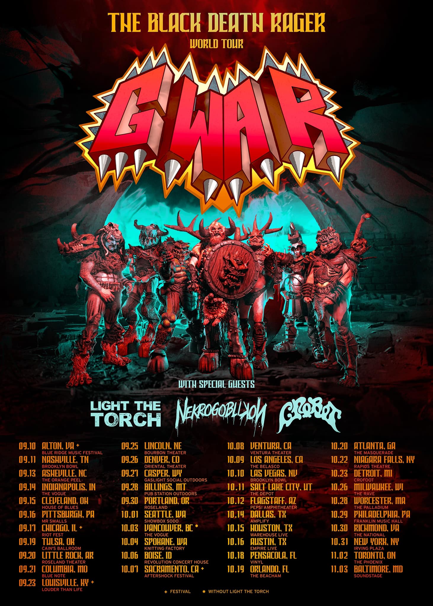 Gwar tour