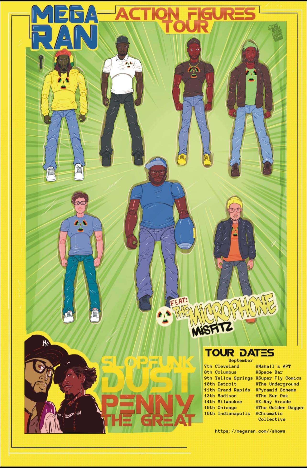 Mega Ran tour