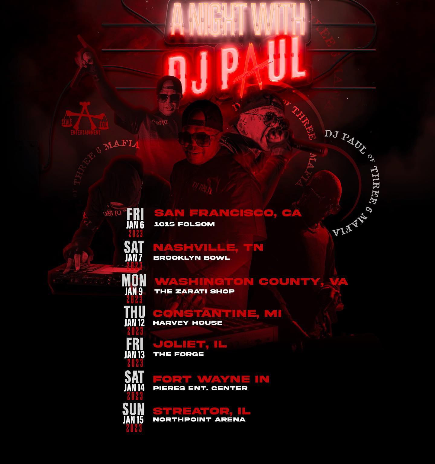 DJ Paul booking