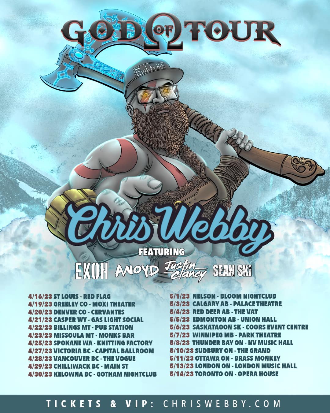 Chris Webby tour