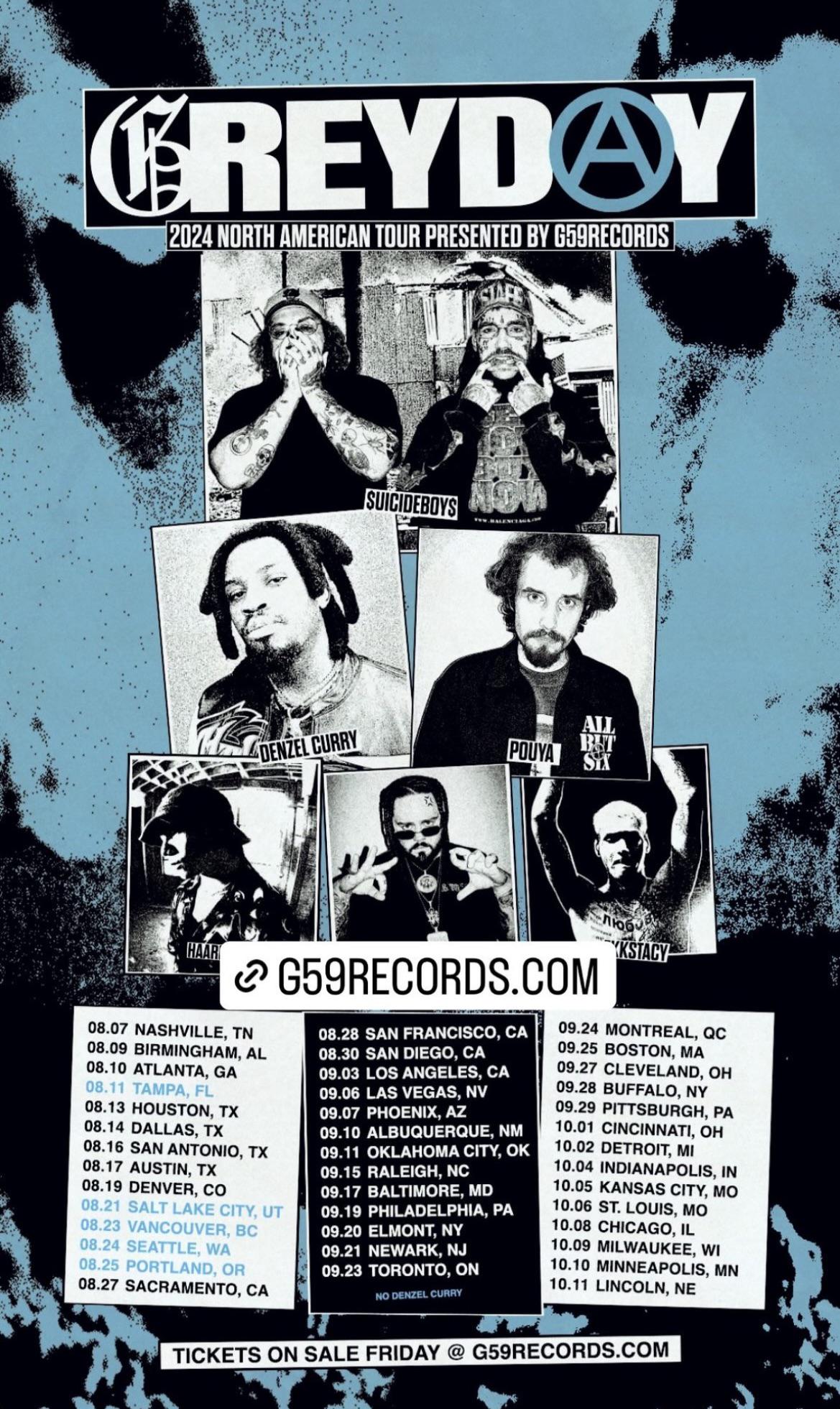 Grey daze tour