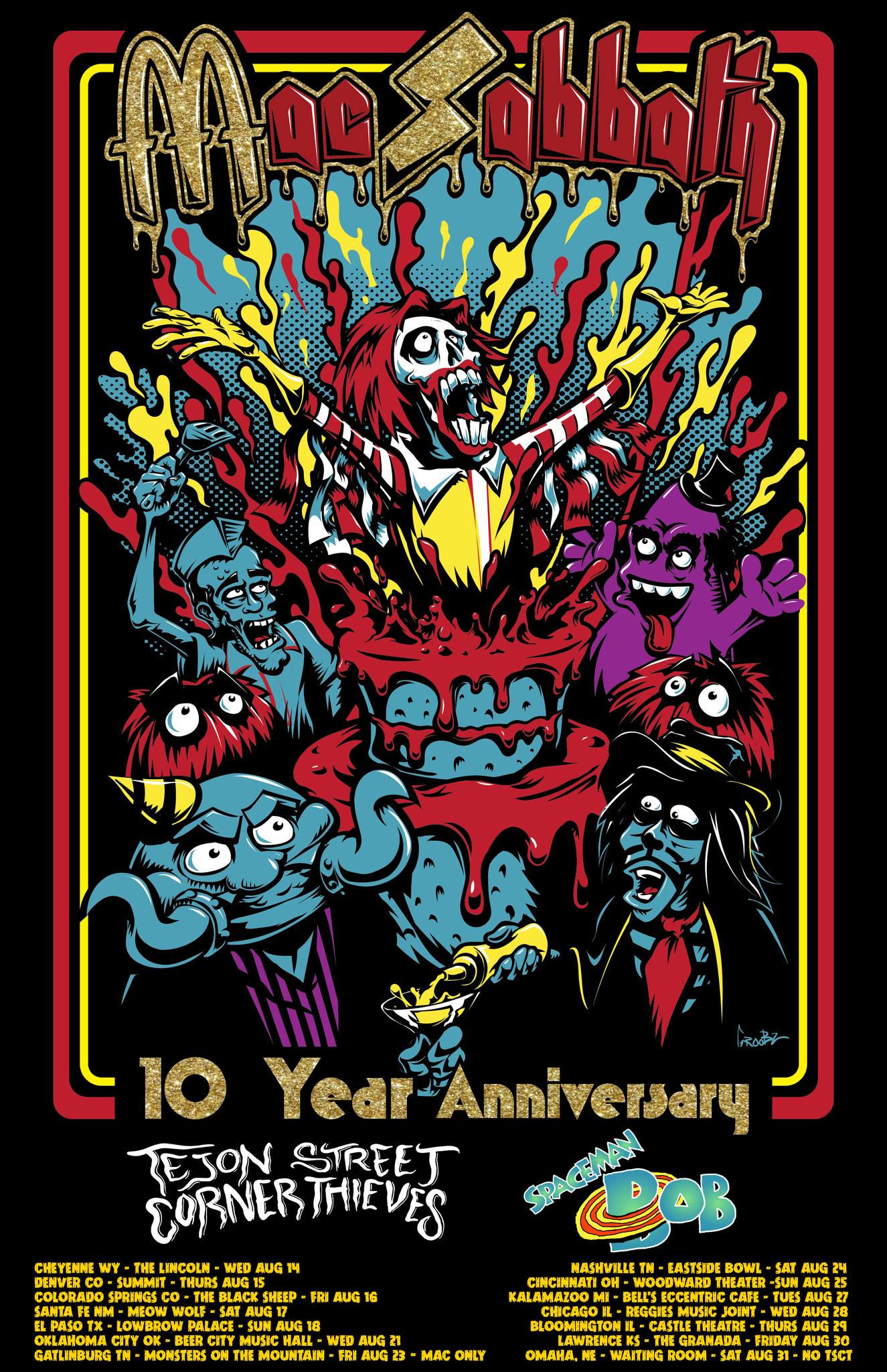 mac sabbath tour