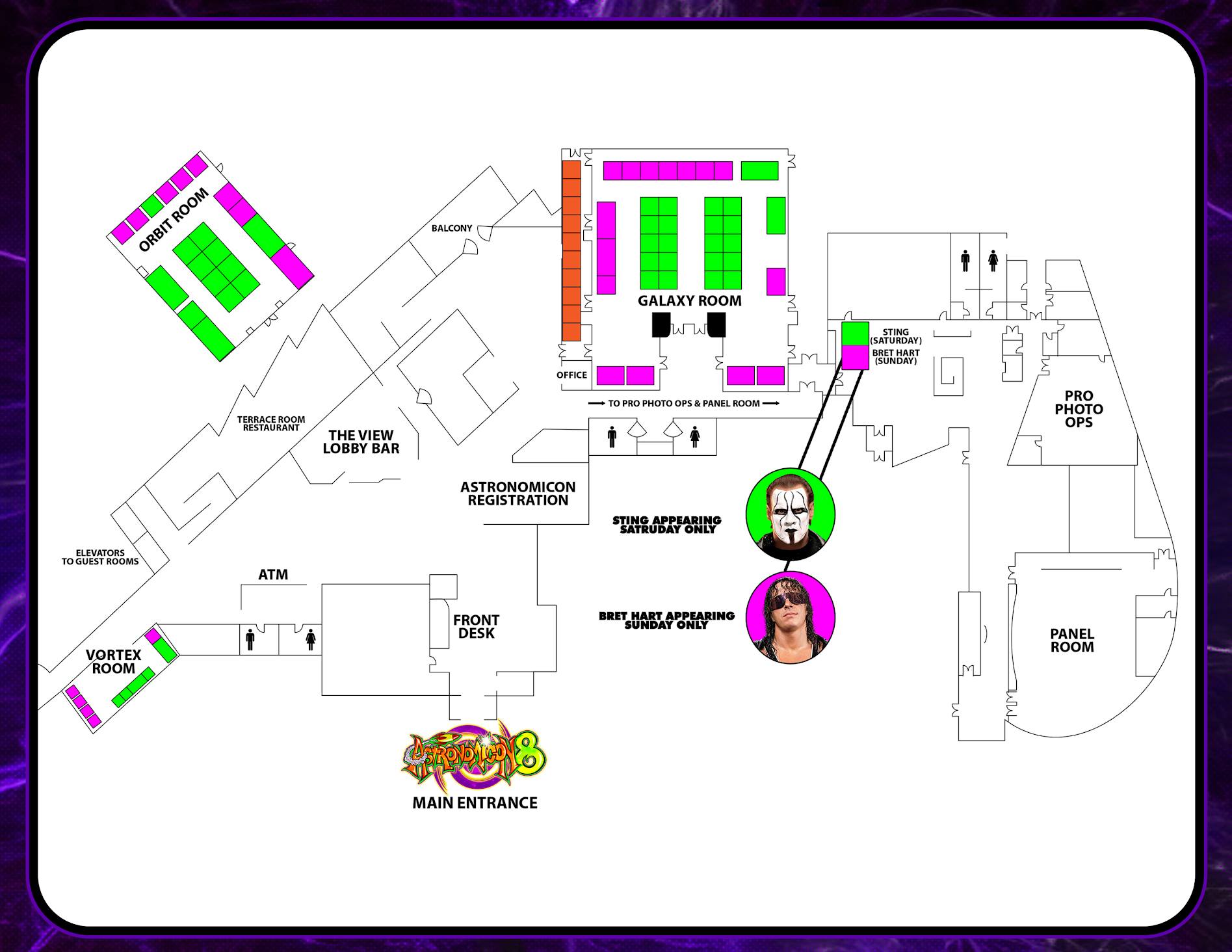 Astro 8 map