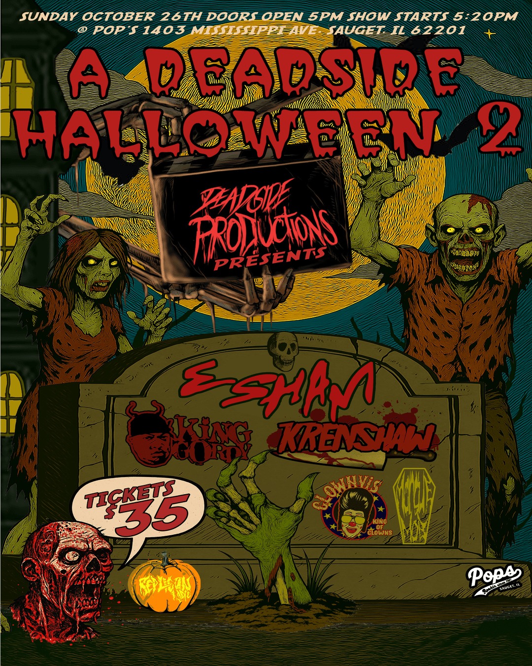 A dead side Halloween