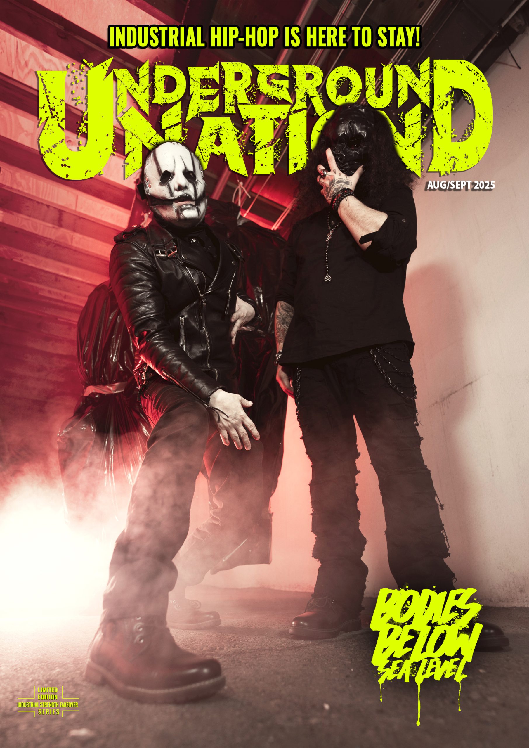 Bodies Below Sea level Cover #22 Industrial Stength