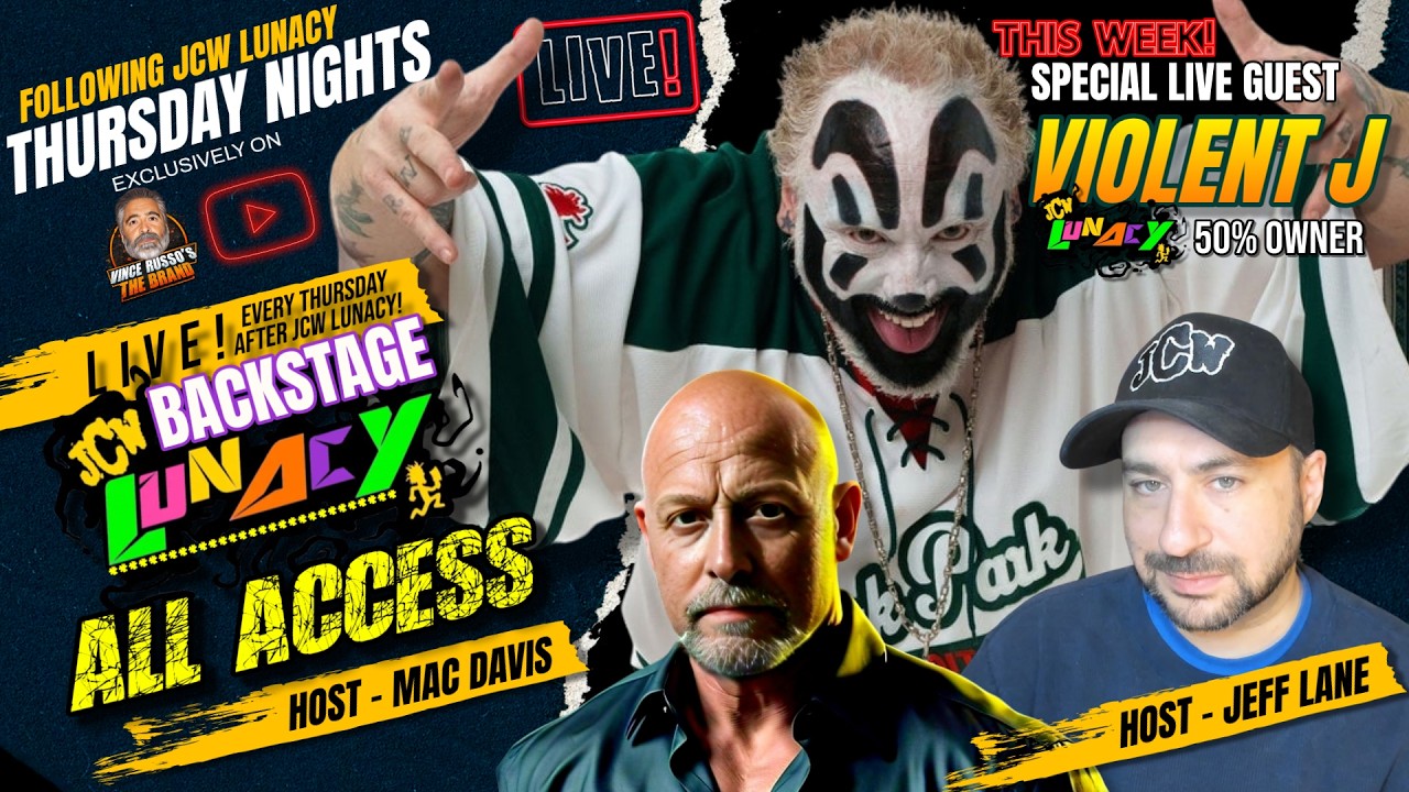 All Access Podcast Interviews Violent J About JCW Lunacy!