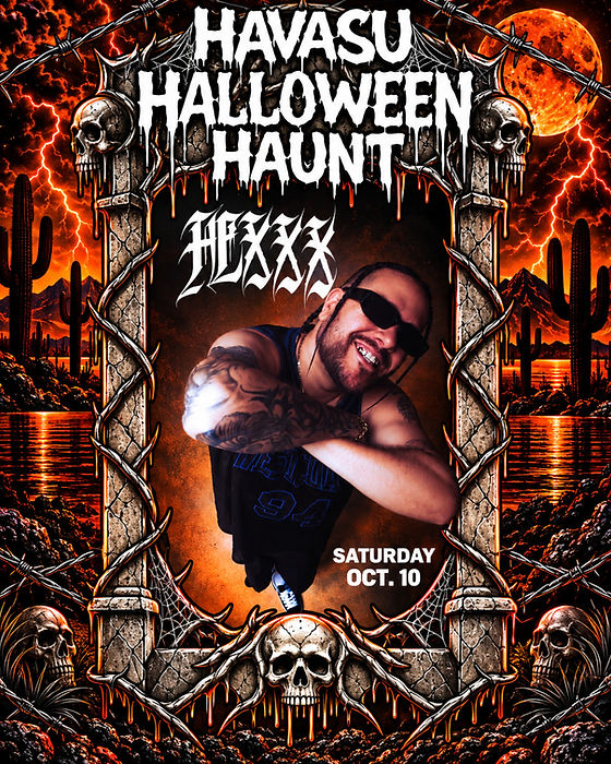 Hexxx Havasu Halloween Haunt Promo October 10, 2026
