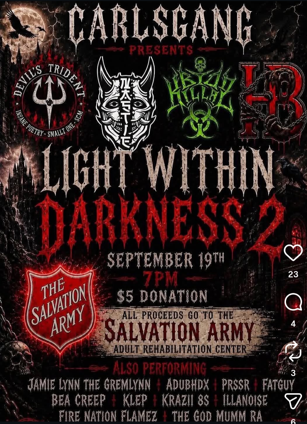 Light Within Darkness 2 This Weekend!