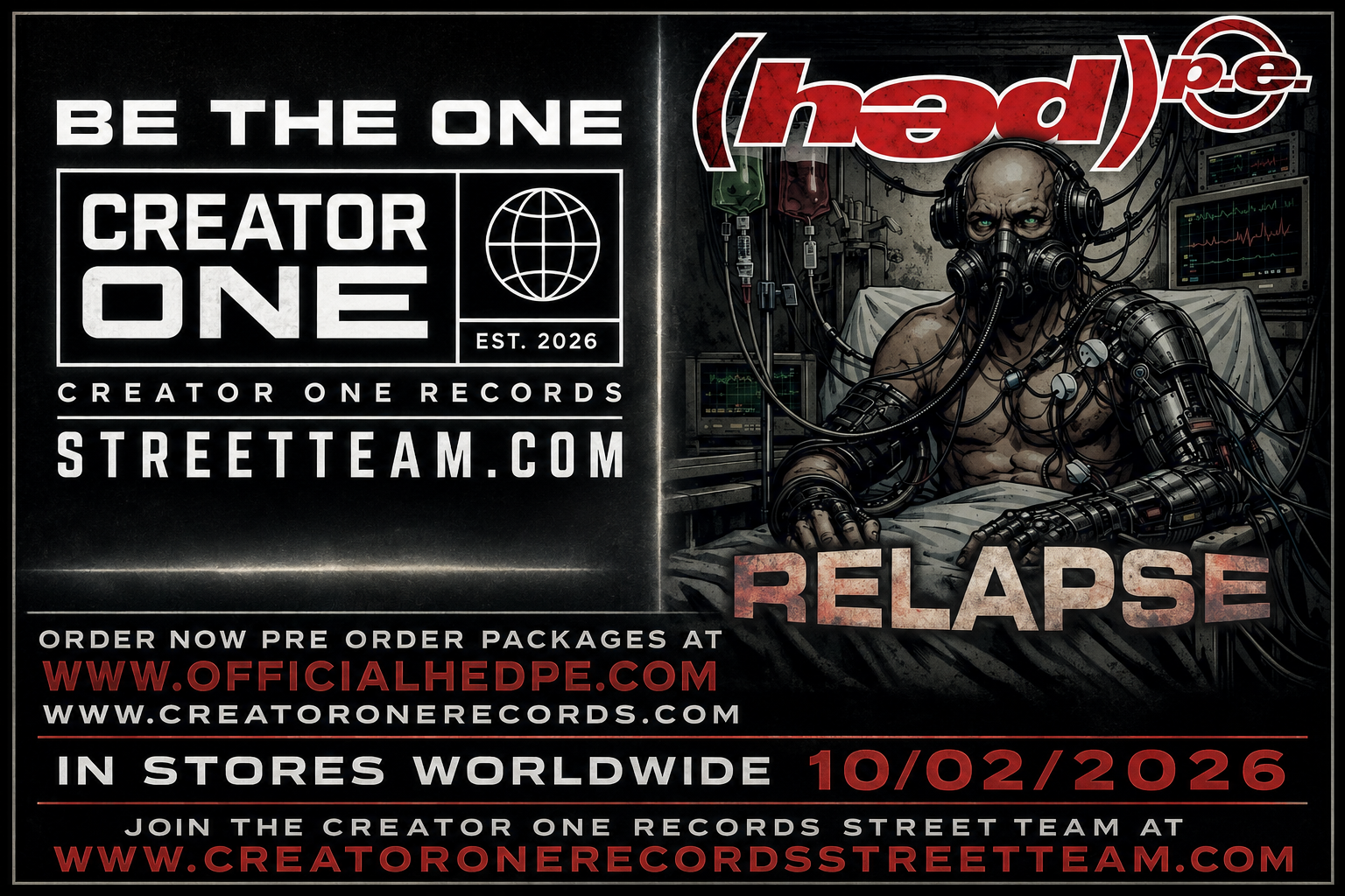 relapse-be-the-one-flyer